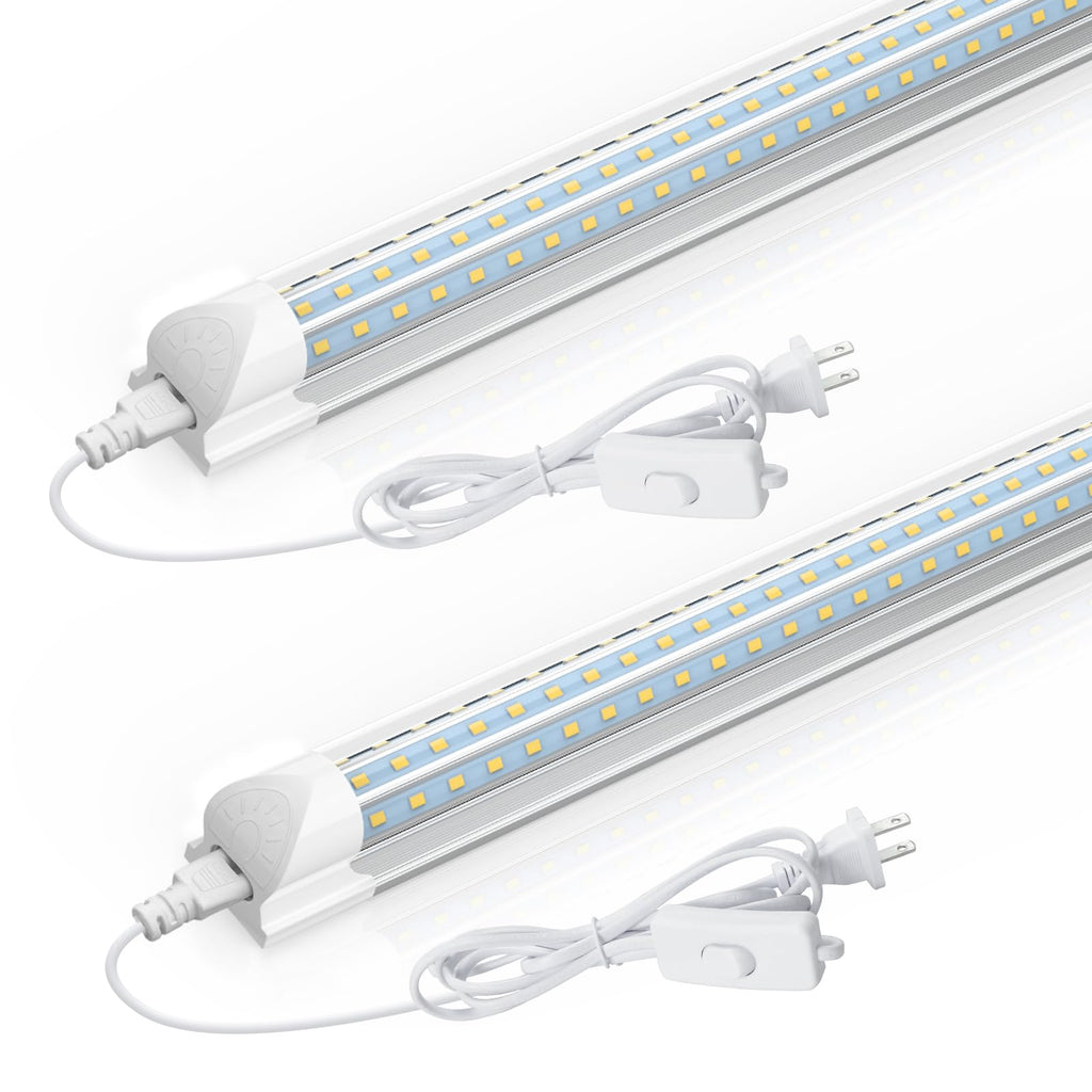 2FT 25W 3750LM 6500K Linkable LED Shop Light L62204