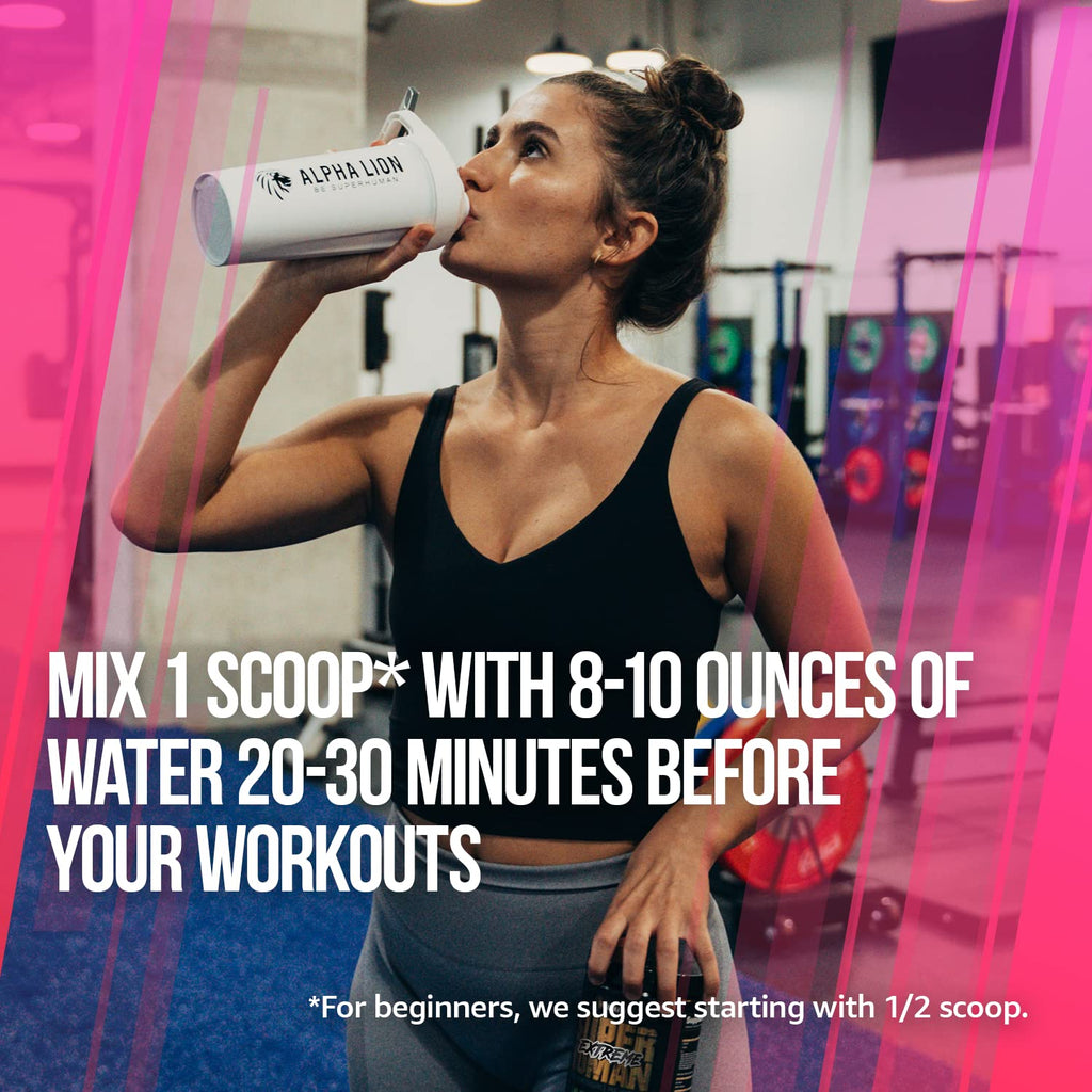 High Stim Pre Workout Powder with Beta Alanine & Caffeine (21 Servings) E780