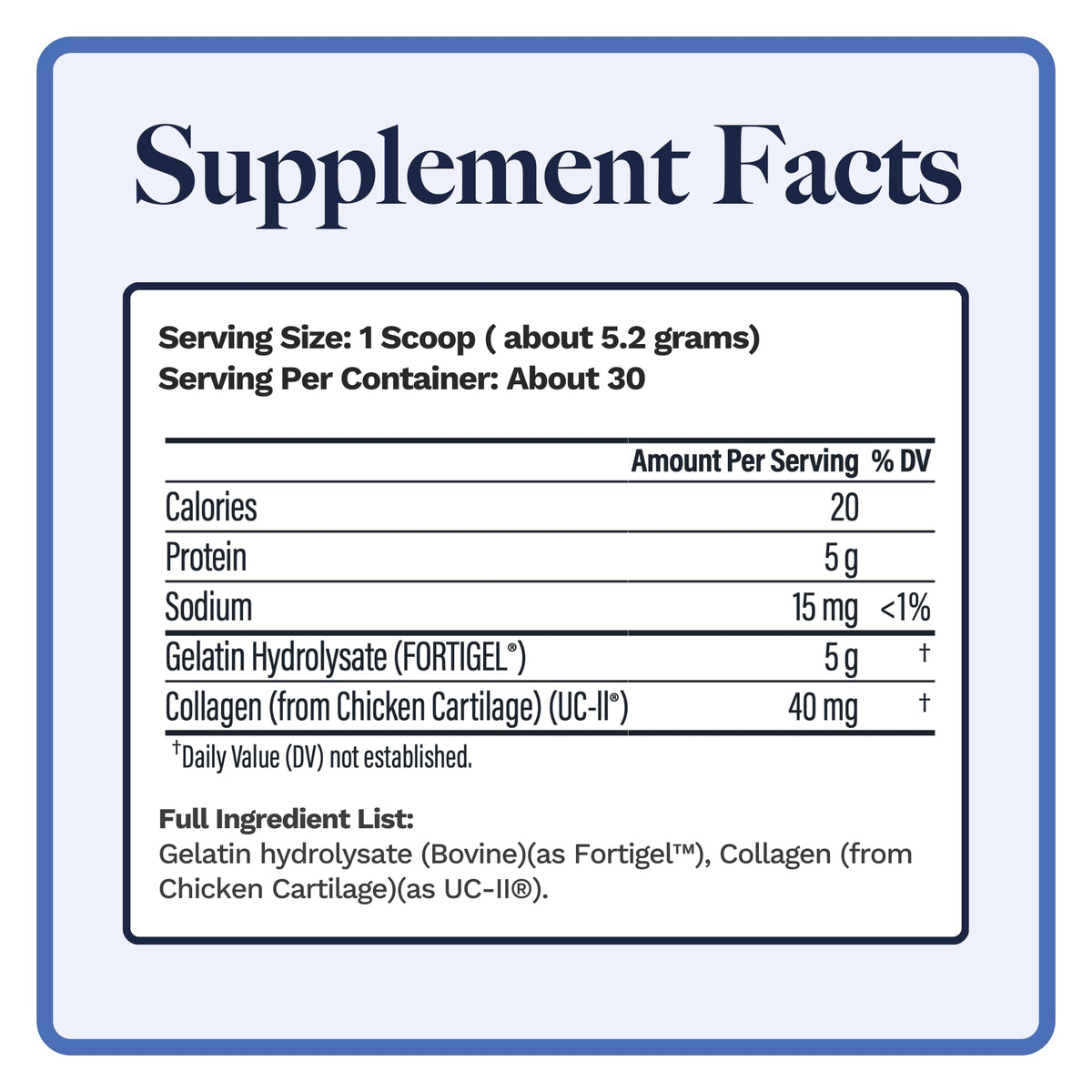 Unflavored 30 Servings B35866