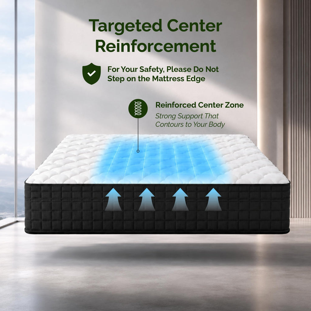 Full Size 12 Inch Hybrid Innerspring Mattress Z7898