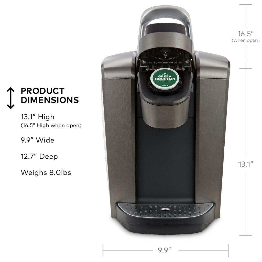 Single Serve K-Cup Pod Coffee Maker, 8 to 12oz Brew Size, Programmable C60064
