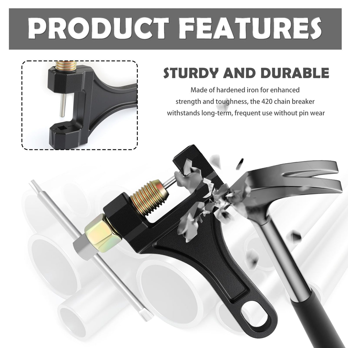 Motorcycle Chain Breaker Tool R497525