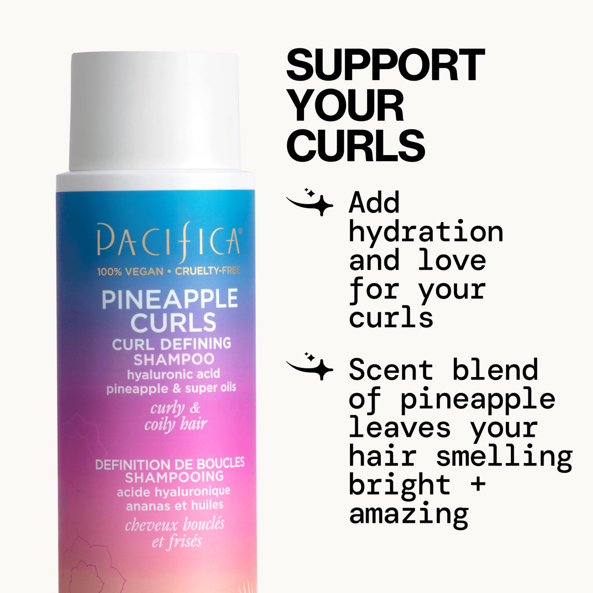 Curly Hair Shampoo & Conditioner Set, Sulfate Free C21003
