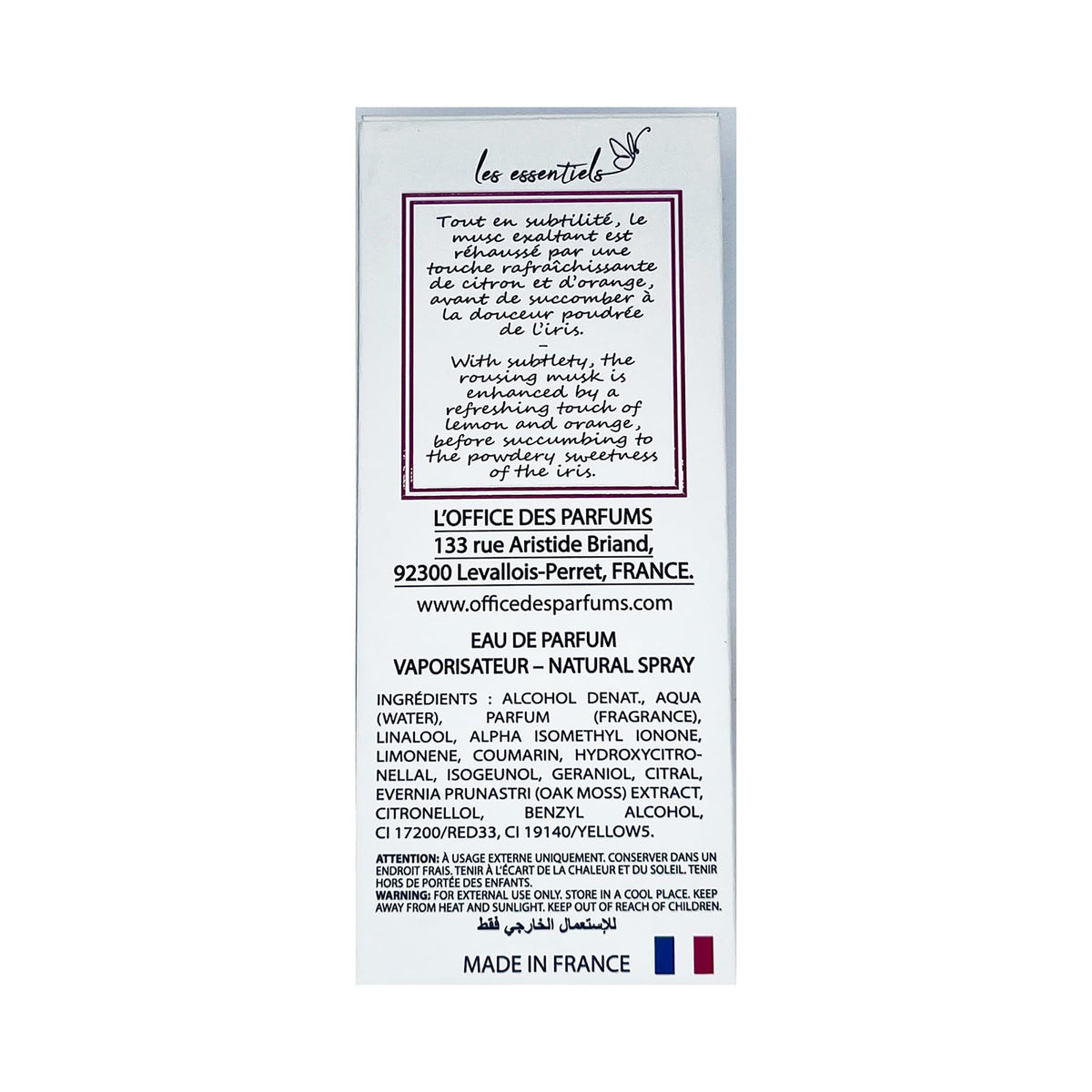 2.7 oz Musky Floral Perfume P49860
