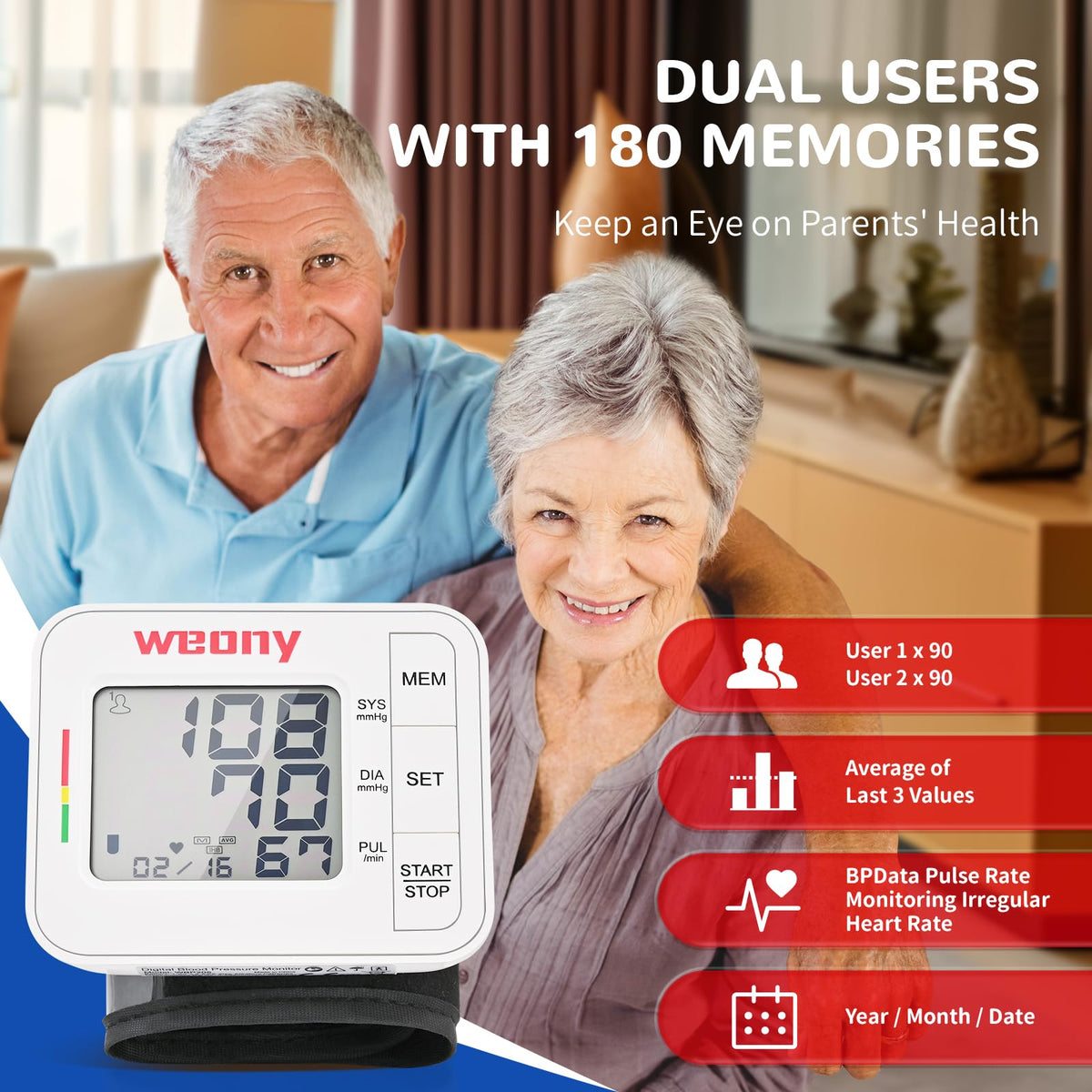 Wrist Blood Pressure Monitor M223