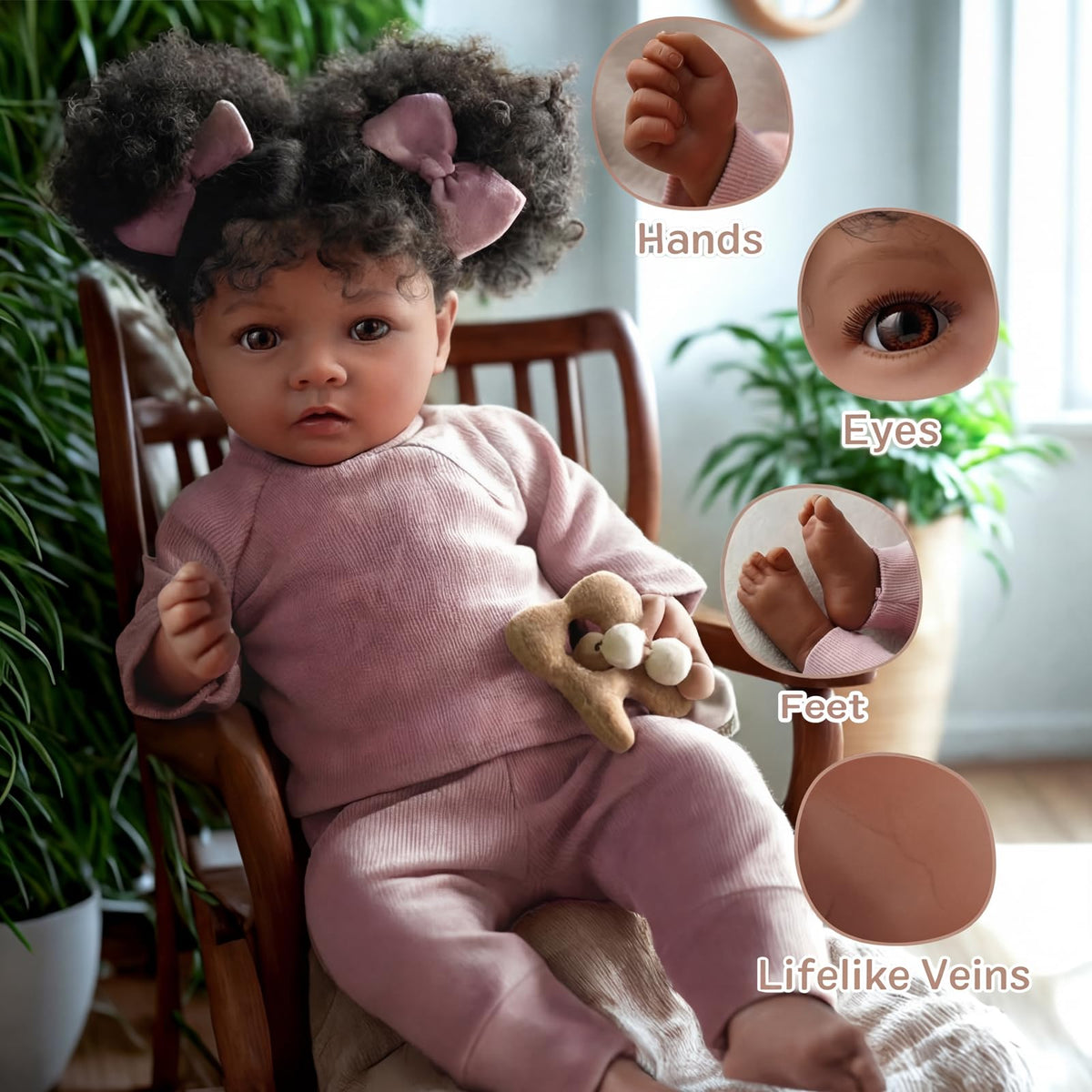 20 Inch Realistic Baby Doll V89892