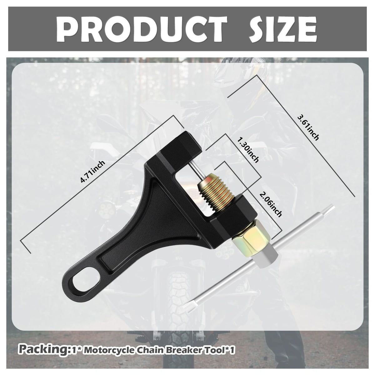 Motorcycle Chain Breaker Tool R497525