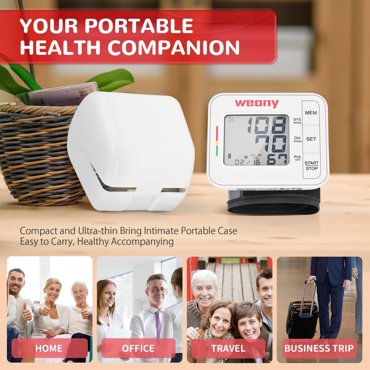 Wrist Blood Pressure Monitor M223