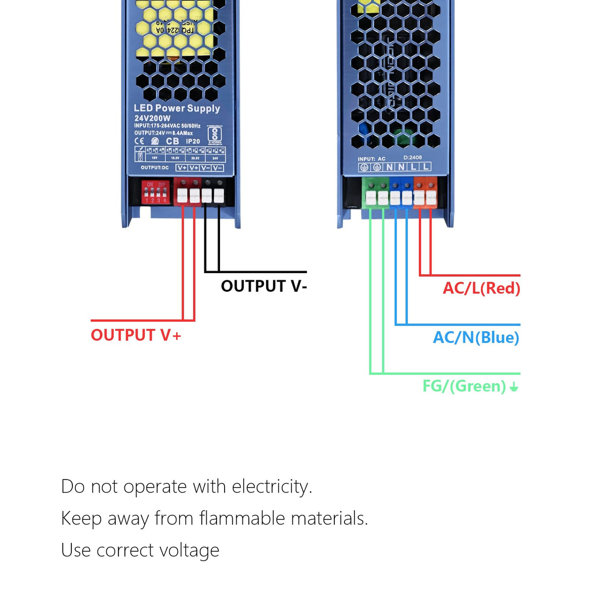 24V 200W LED Driver Switching Power Supply D98689