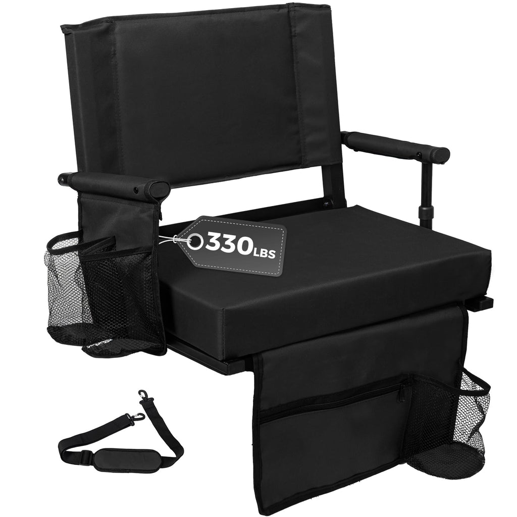 Bleacher Chair with Back & Cushion Y6010
