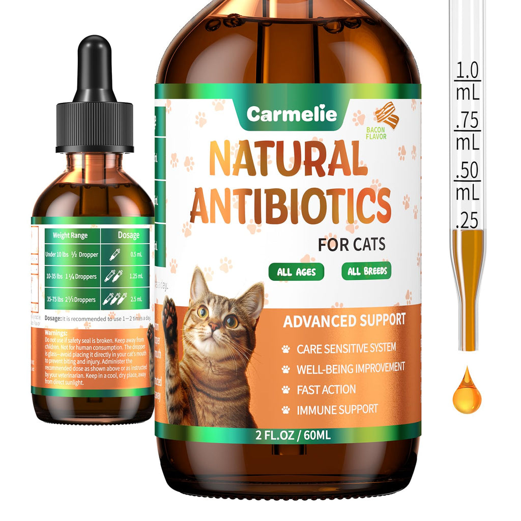 2 fl oz Natural Antibiotics for Cats S83426
