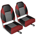 High Back Folding Boat Seat 2 Pack Q859