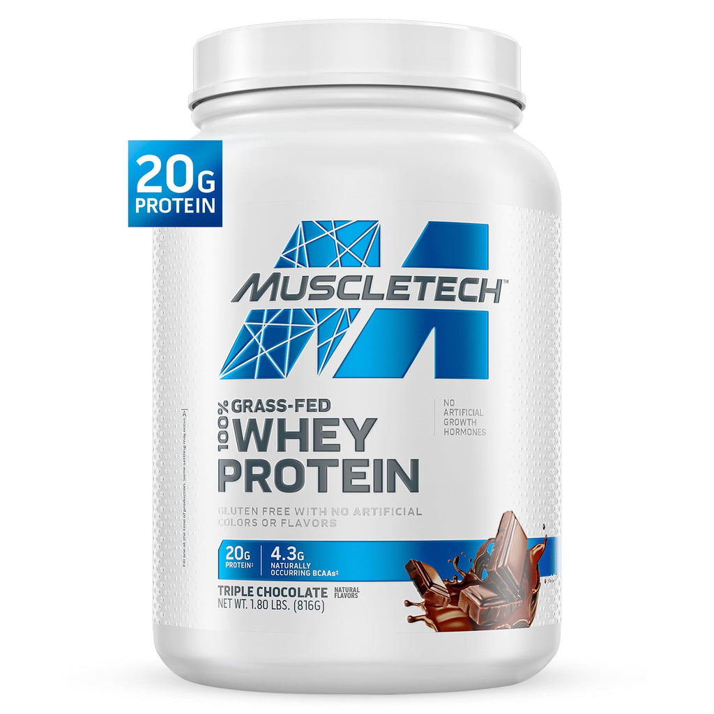 Grass-Fed Whey Protein Powder Triple Chocolate 1.8LB P1186