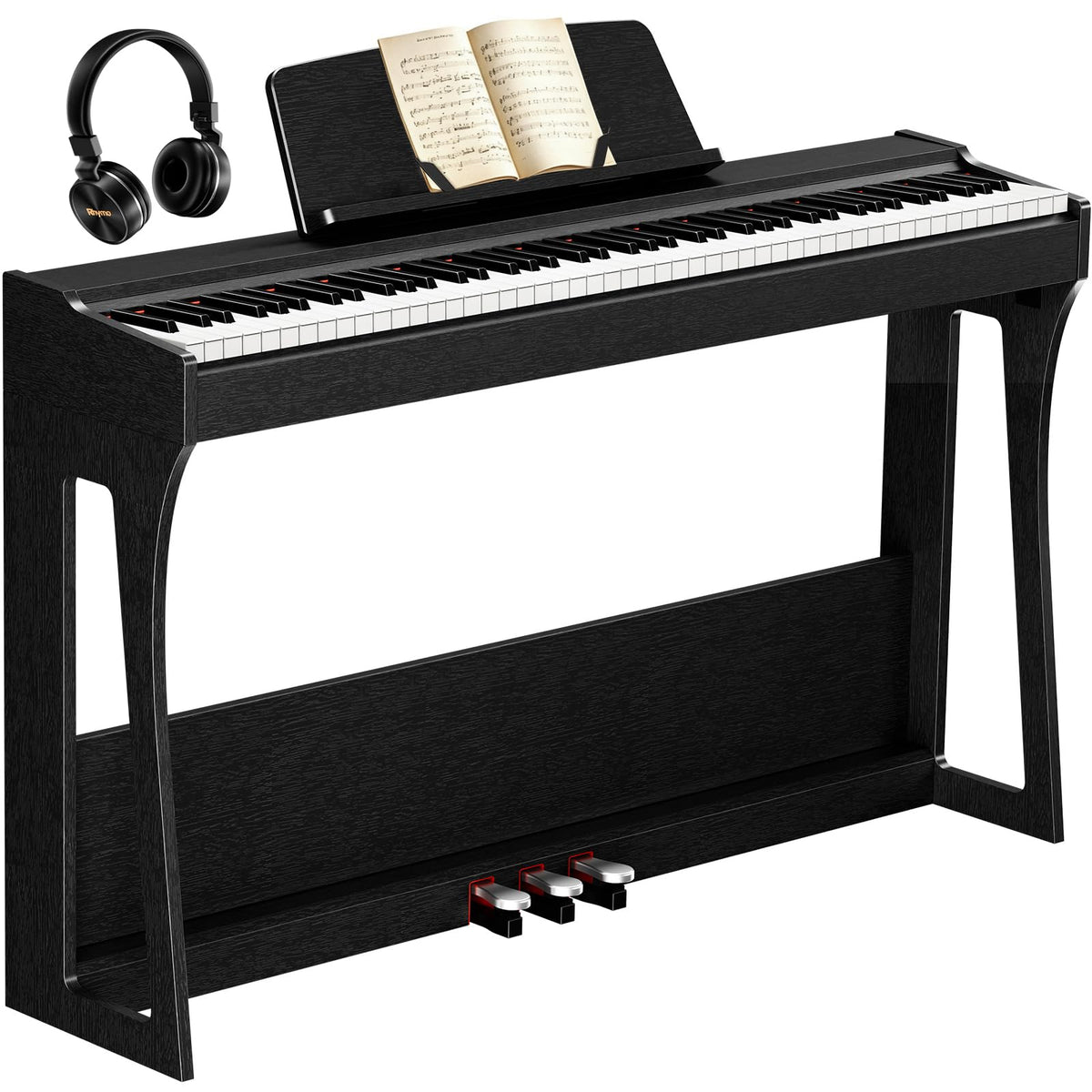88-Key Weighted Keyboard Piano with Hammer Action V14759