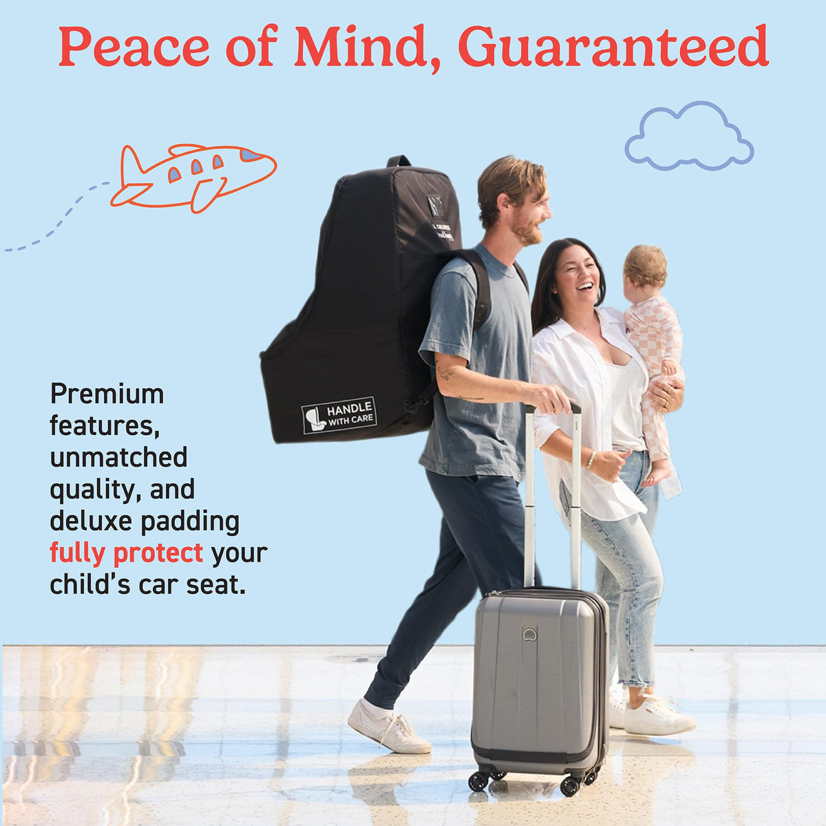Padded Car Seat Travel Bag A11631