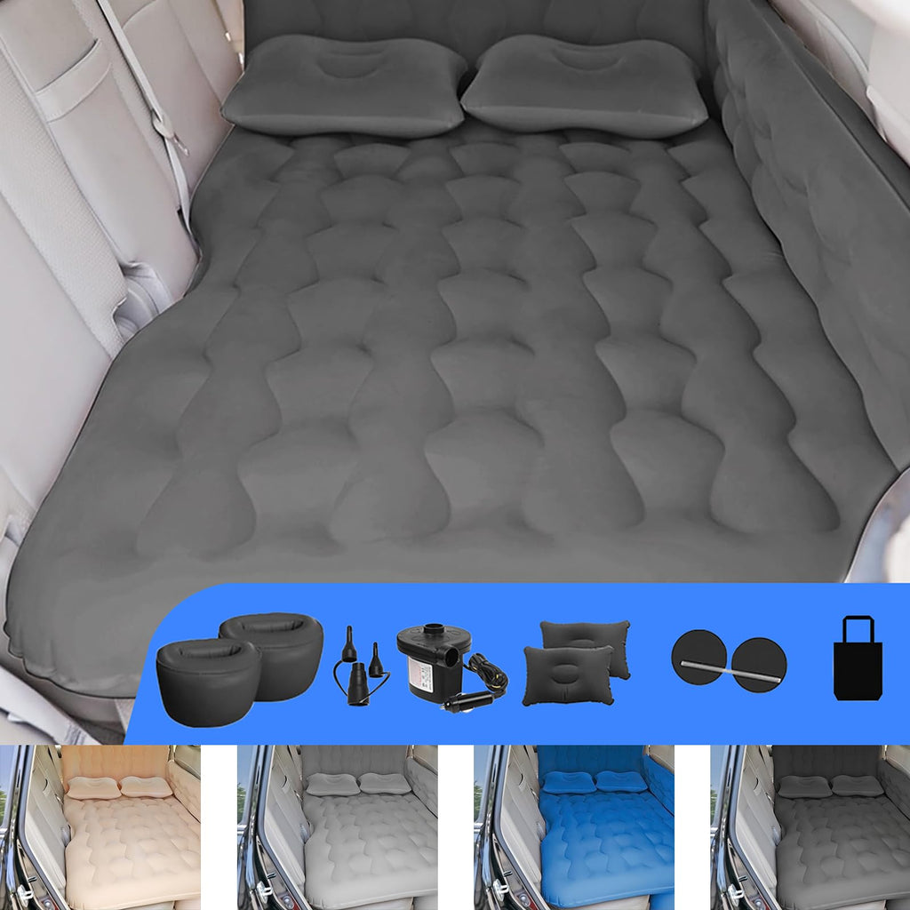 Black Car Air Mattress with Electric Pump V72422