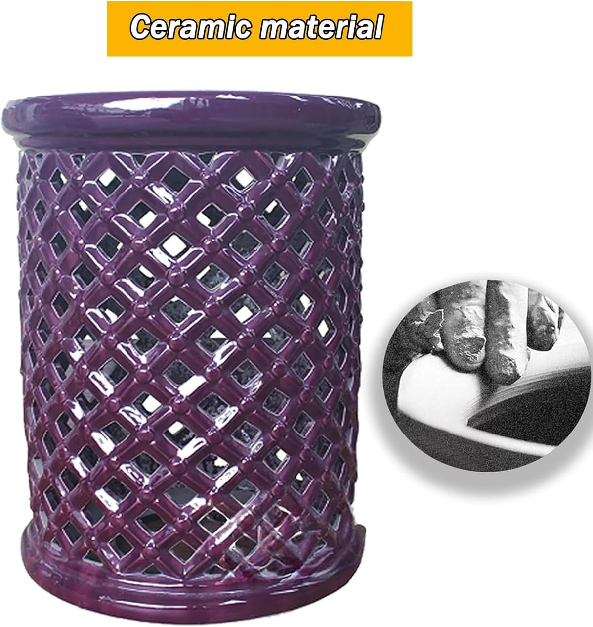 Ceramic Decorative Garden Stool V2708
