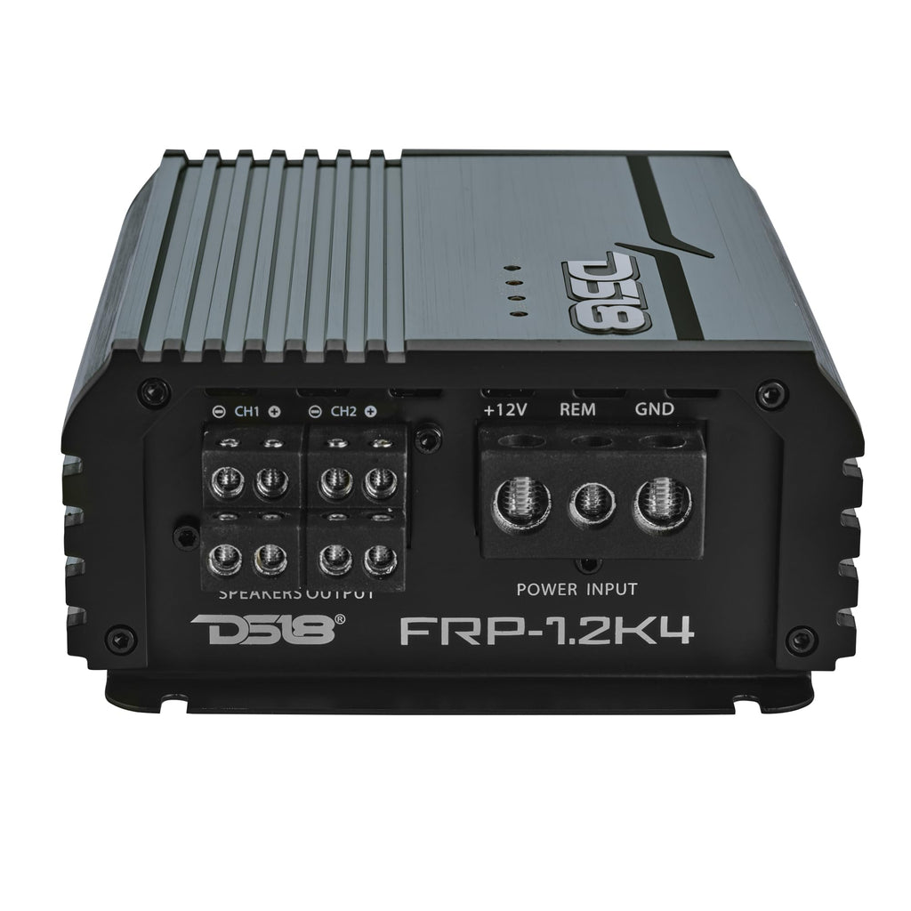Ported Speaker Box with Dual 8" Mids, Tweeters & Amplifier D880369