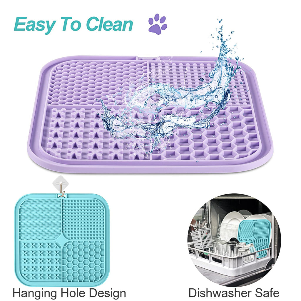 2 Pack Slow Feeder Licking Pad with Suction Cups R8300