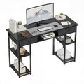 48 Inch Desk with Fabric Drawers F217