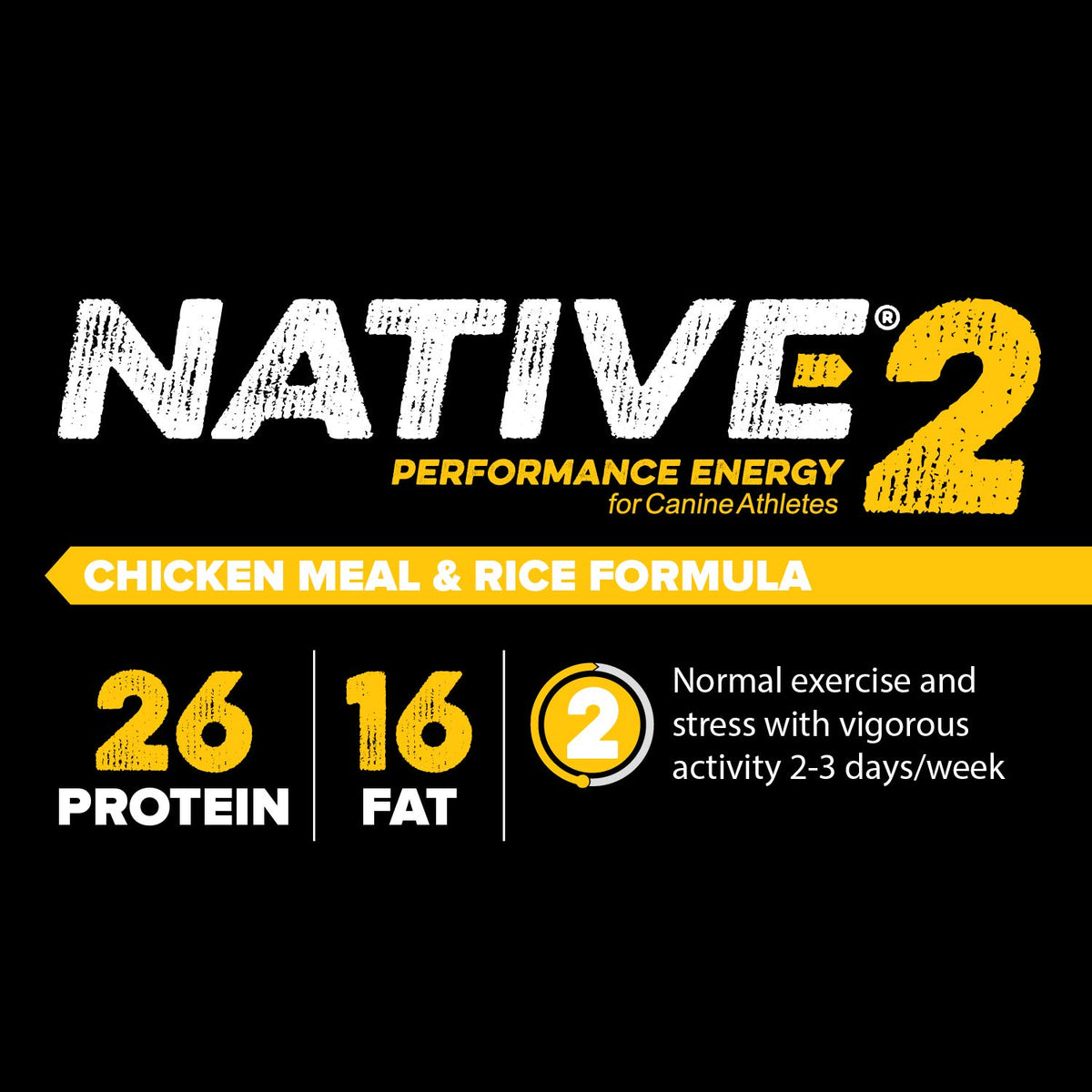 Chicken Meal and Rice Dog Food 40 Pound Bag H5534