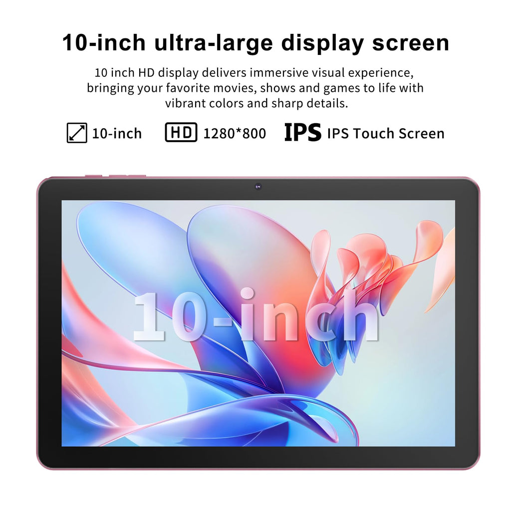 Android 16 10 inch 2 in 1 Tablet with Keyboard P594951