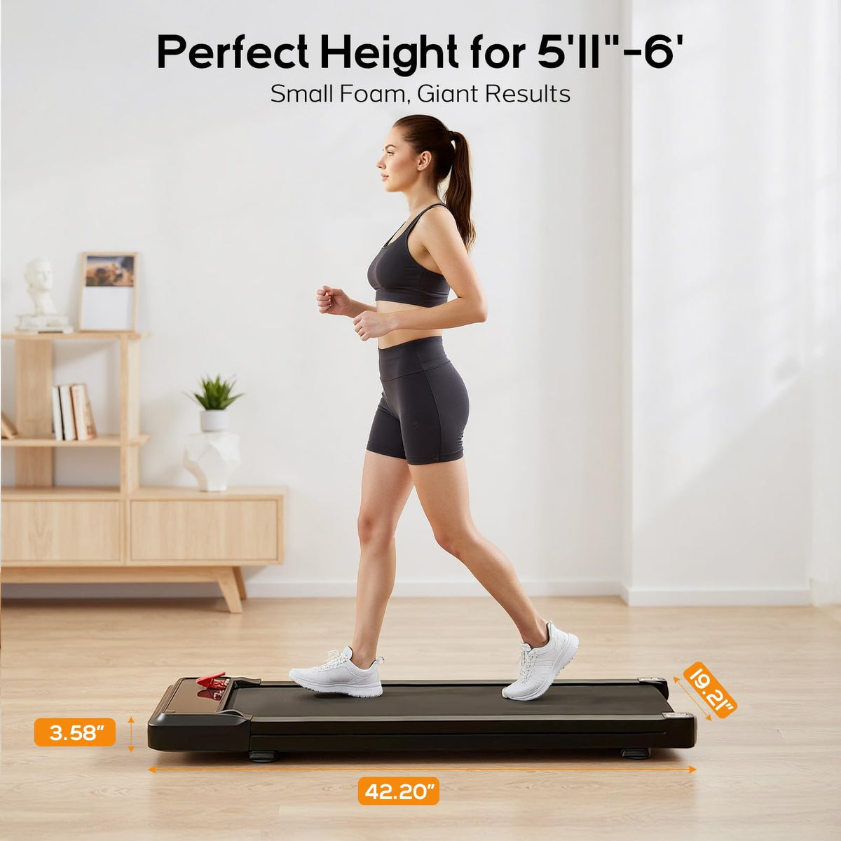 Portable Compact Electric Walking Treadmill A693