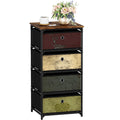 4 Drawer Fabric Storage Unit N2371