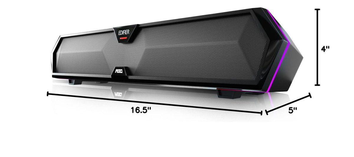 Computer Sound Bar with Deep Bass RGB Microphone Bluetooth 5.3 USB L98544
