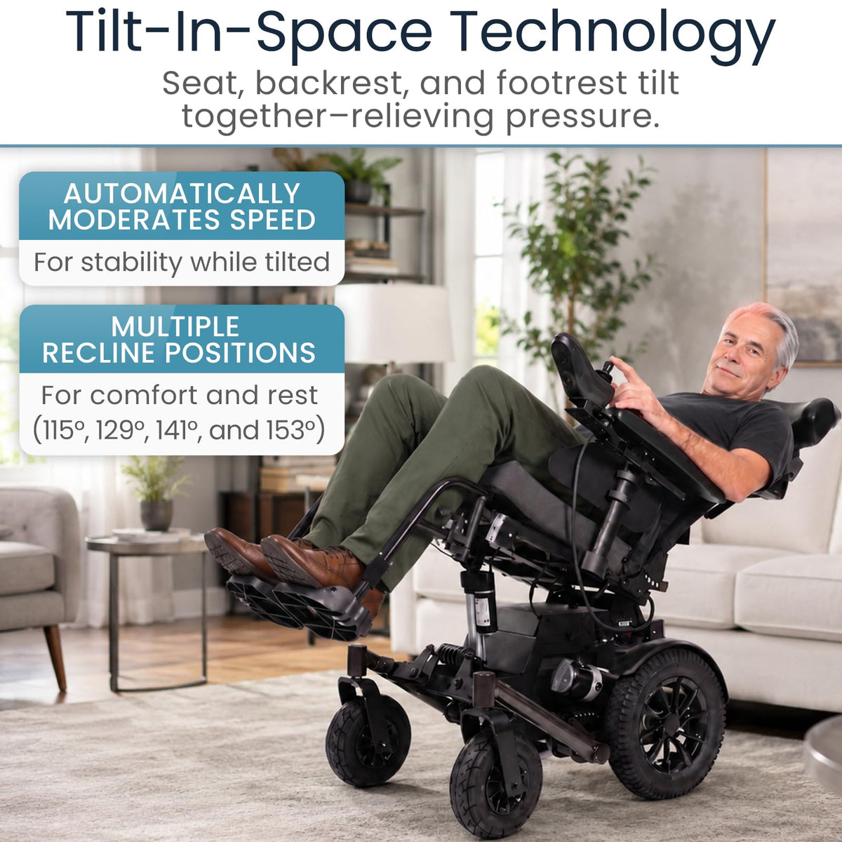Electric Reclining Wheelchair I8880