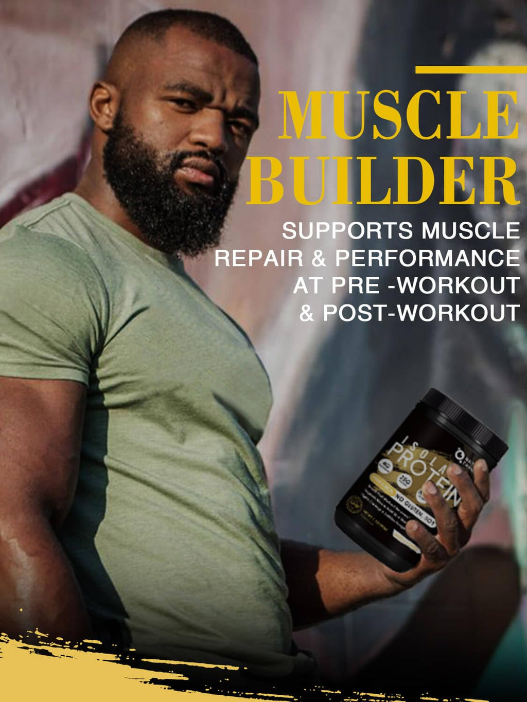 Unflavored Whey & Pea Protein Powder L749697