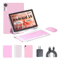 Android 16 10 inch 2 in 1 Tablet with Keyboard P594951