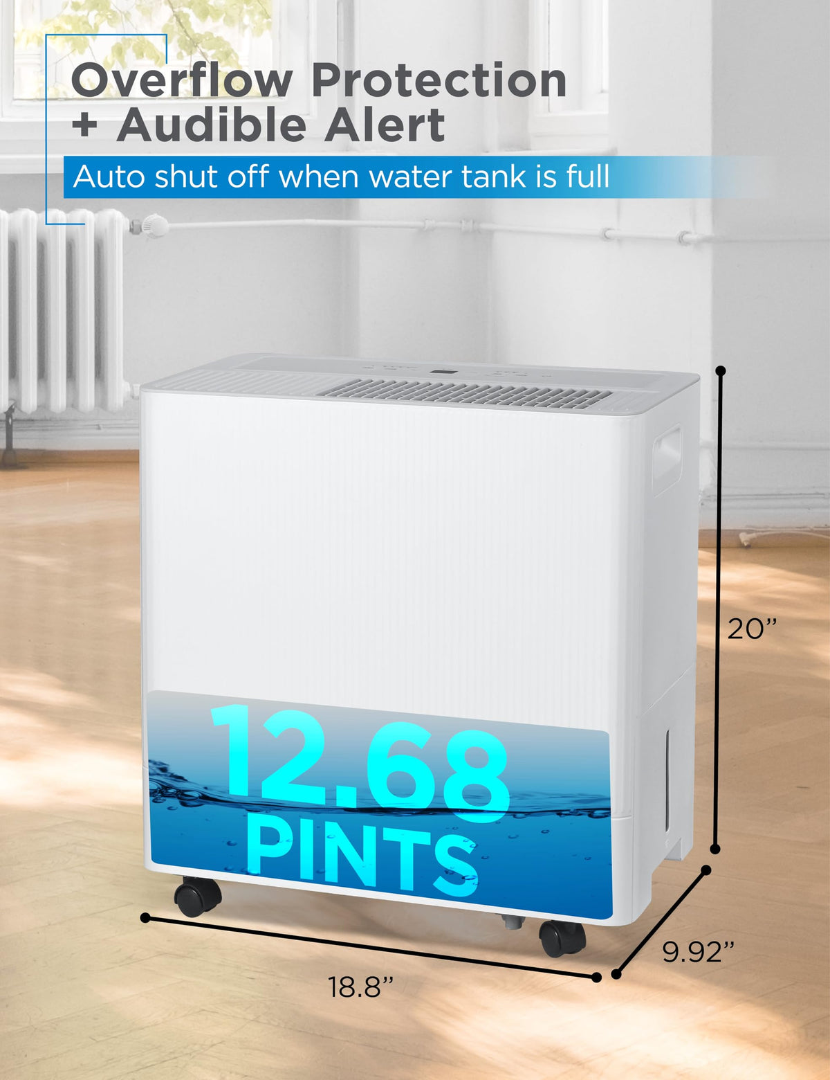 50-Pint Portable Dehumidifier R677