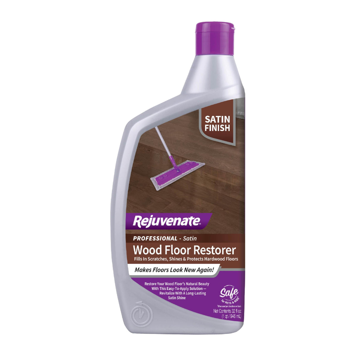 32 Oz Satin Finish Wood Floor Restorer J747