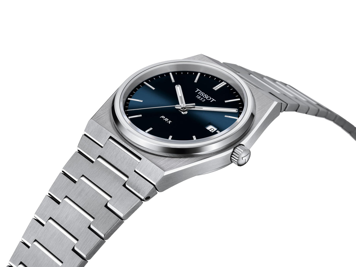 40mm Blue Dial Swiss Quartz Men's Watch T3381