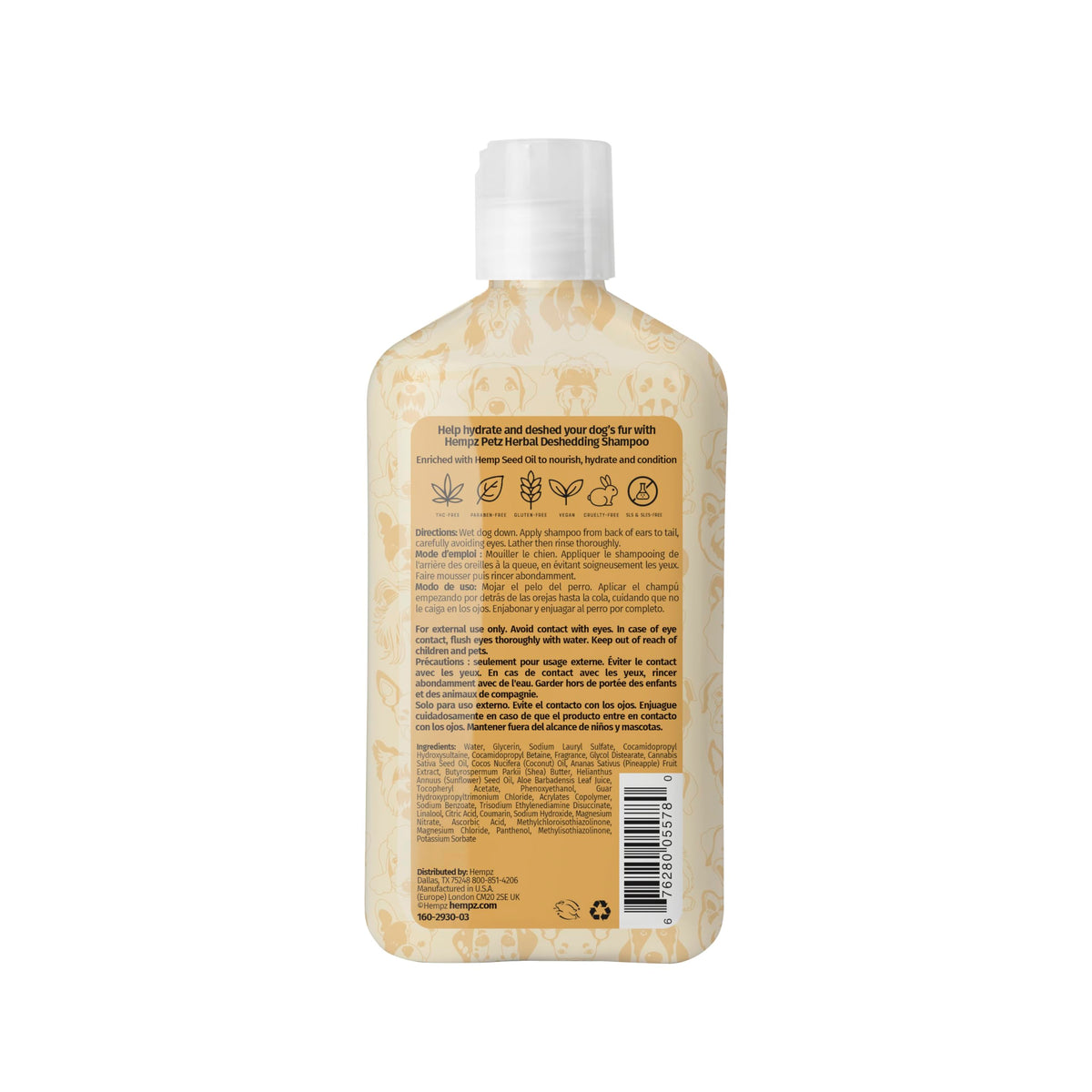 Tropical Pineapple Coconut Pet Shampoo 17 oz F37140