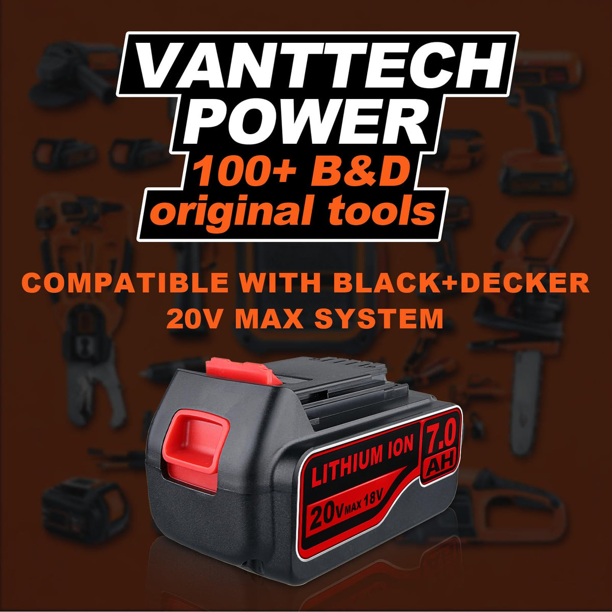 7.0Ah Replacement Battery D4860