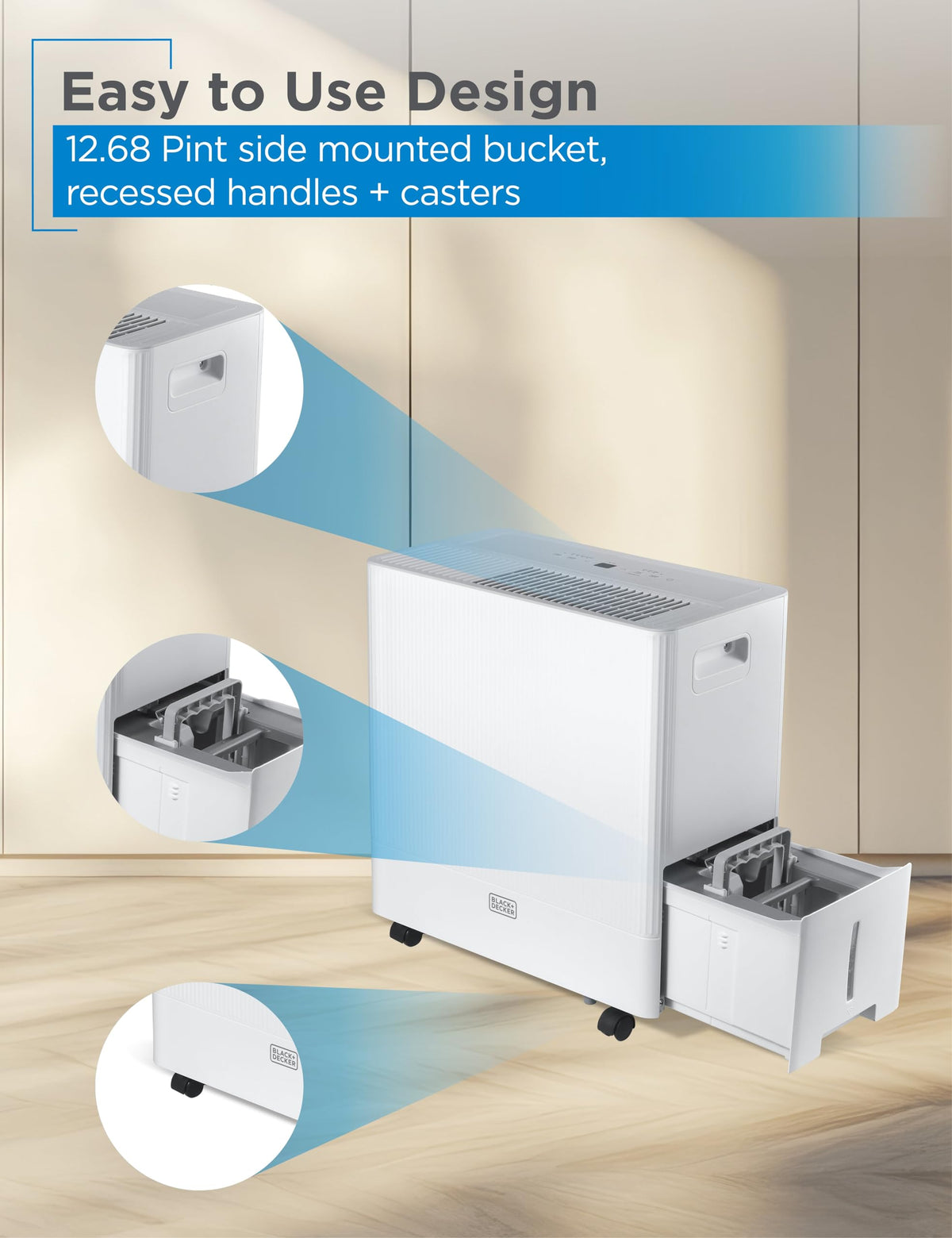 50-Pint Portable Dehumidifier R677