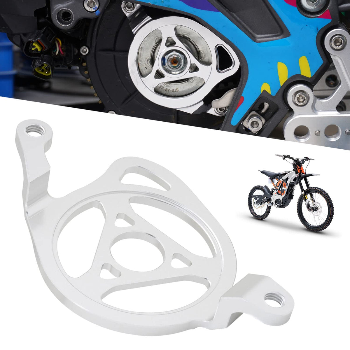 Ventilated CNC Engine Case Guard F203568