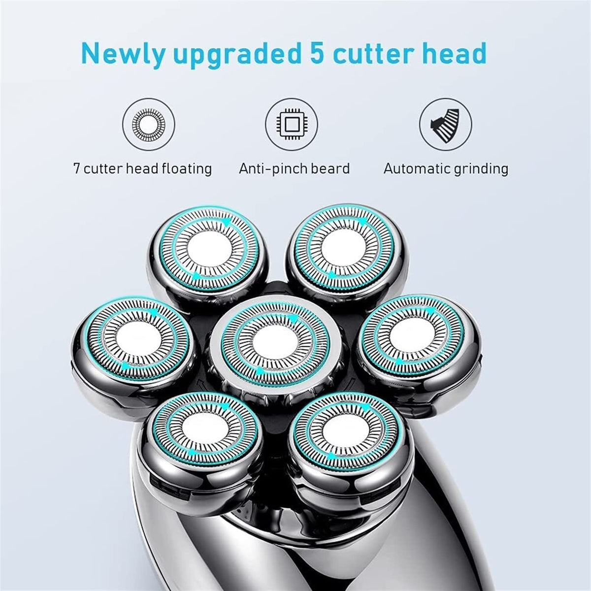 5 in 1 USB Rechargeable Electric Shaver K6973