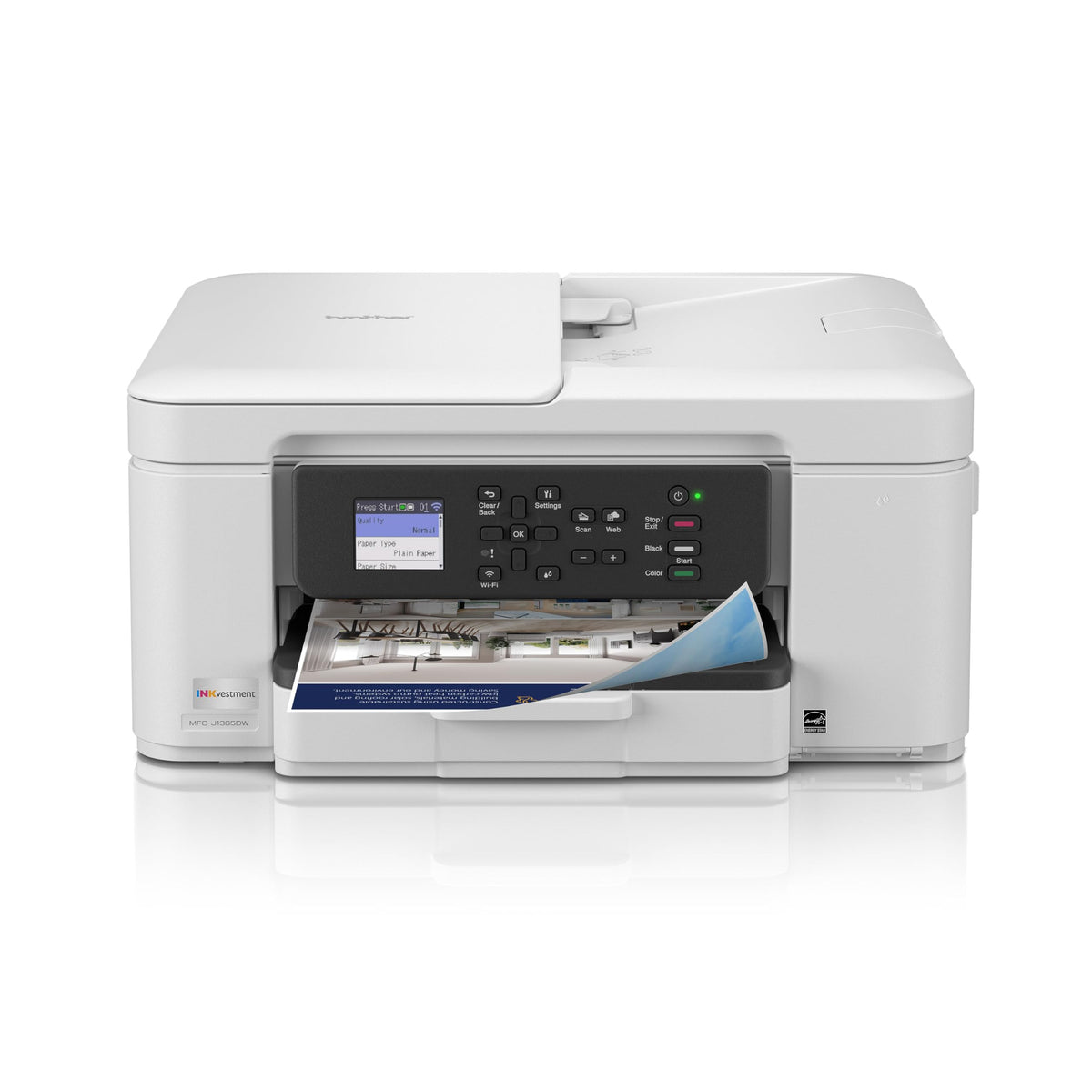 Wireless Color Inkjet All-in-One Printer with Automatic Duplex Printing M45164