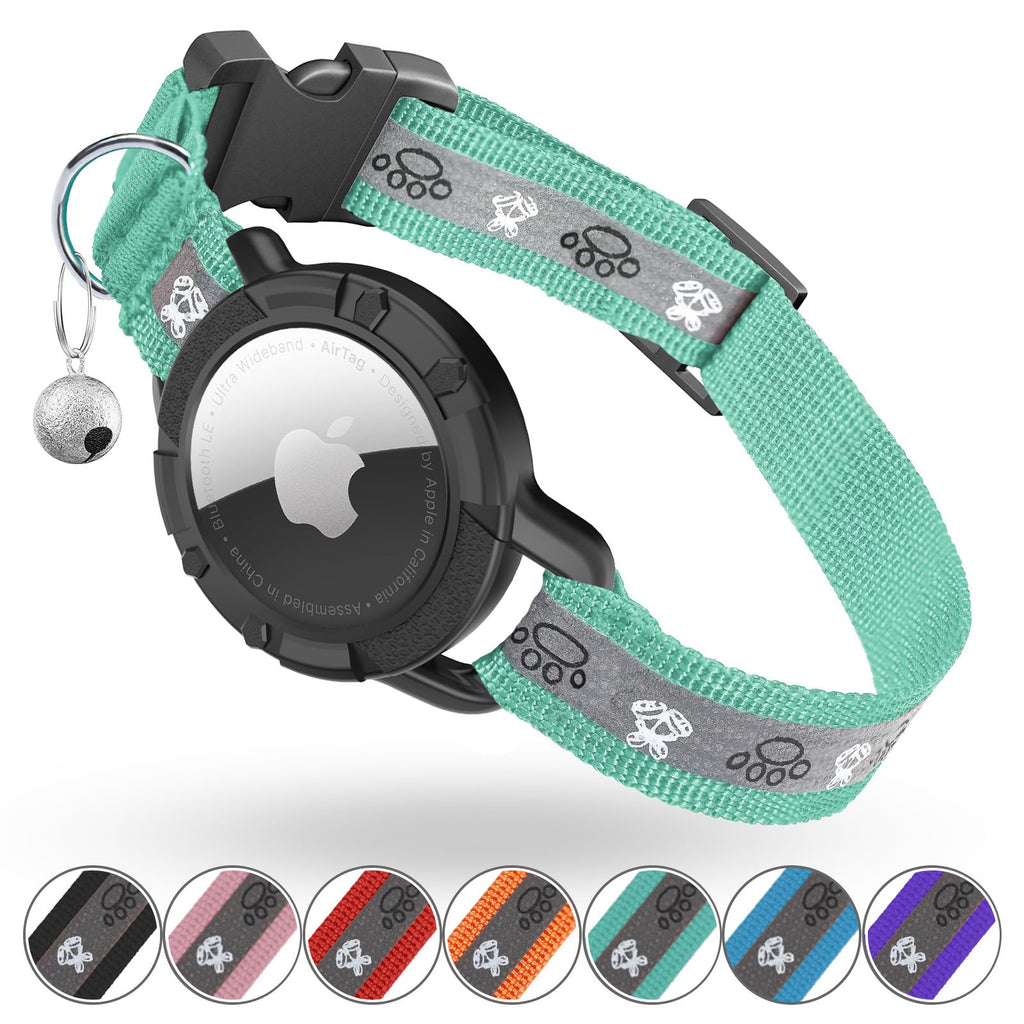 Reflective AirTag Cat Collar K119