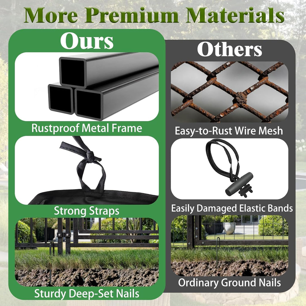 10x14FT Heavy Duty Large Dog Kennel Outdoor T1047