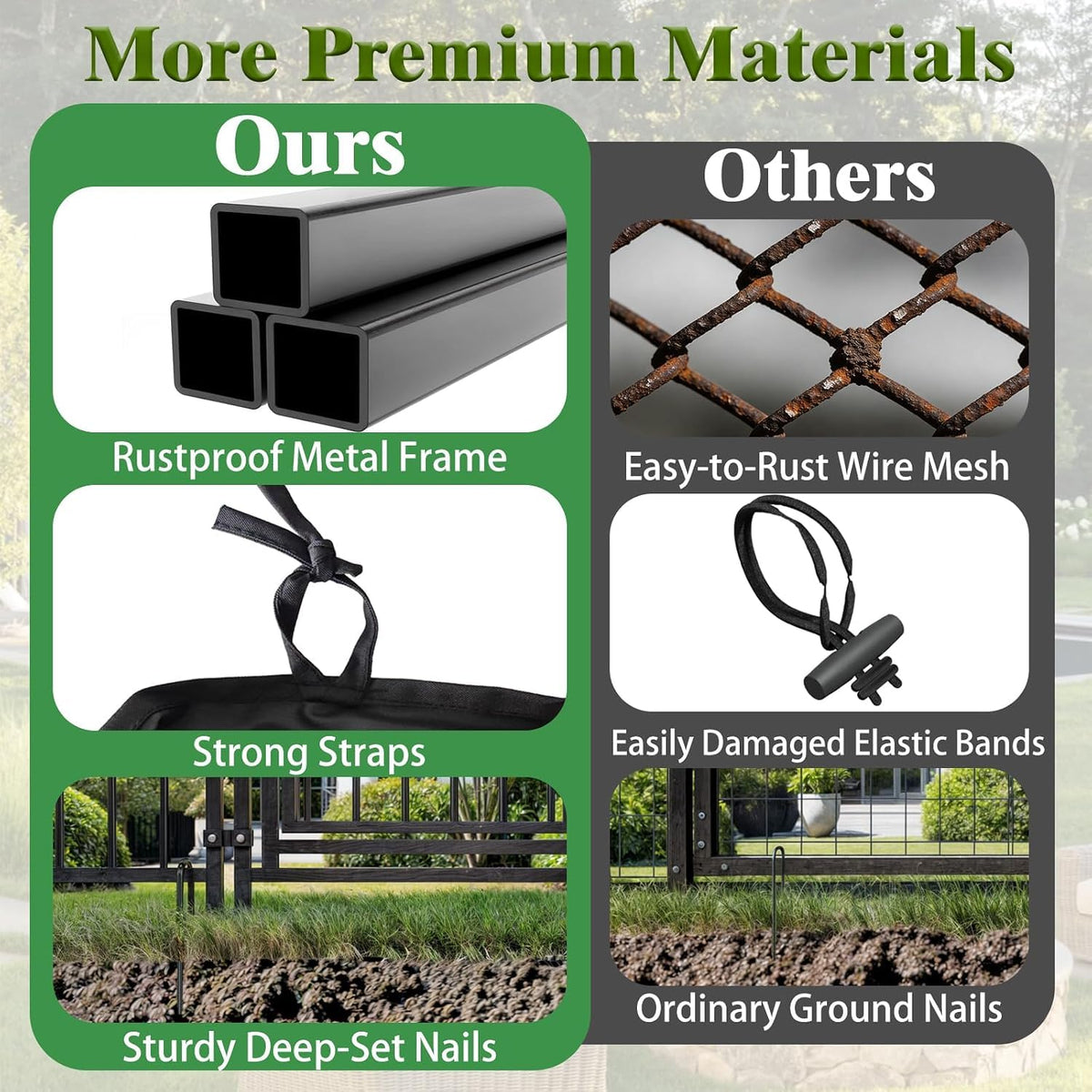 10x14FT Heavy Duty Large Dog Kennel Outdoor T1047