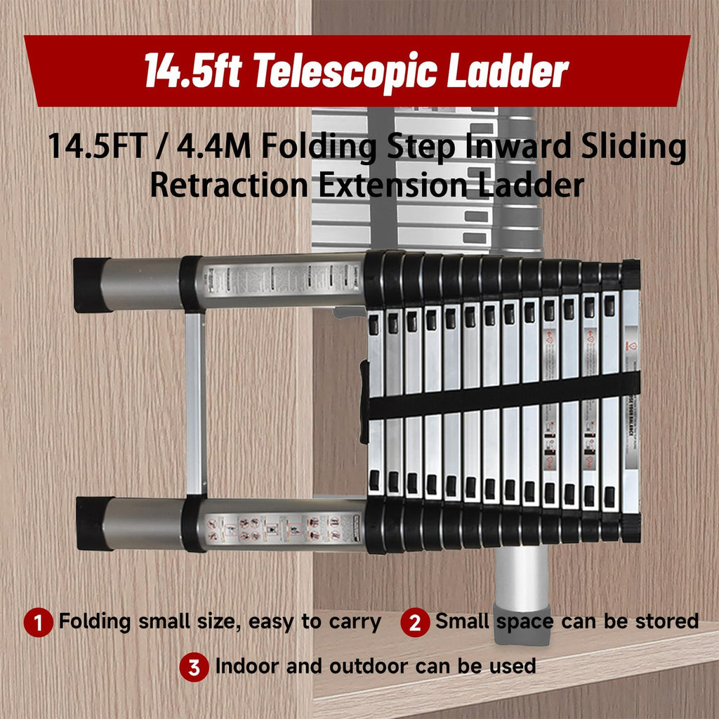 Aluminum Telescopic Ladder M65716