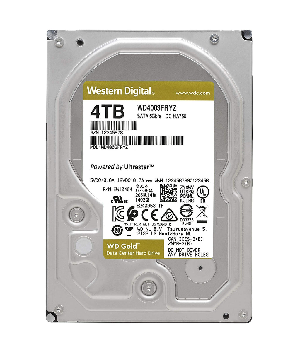 4TB 7200 RPM Internal Hard Drive E9719