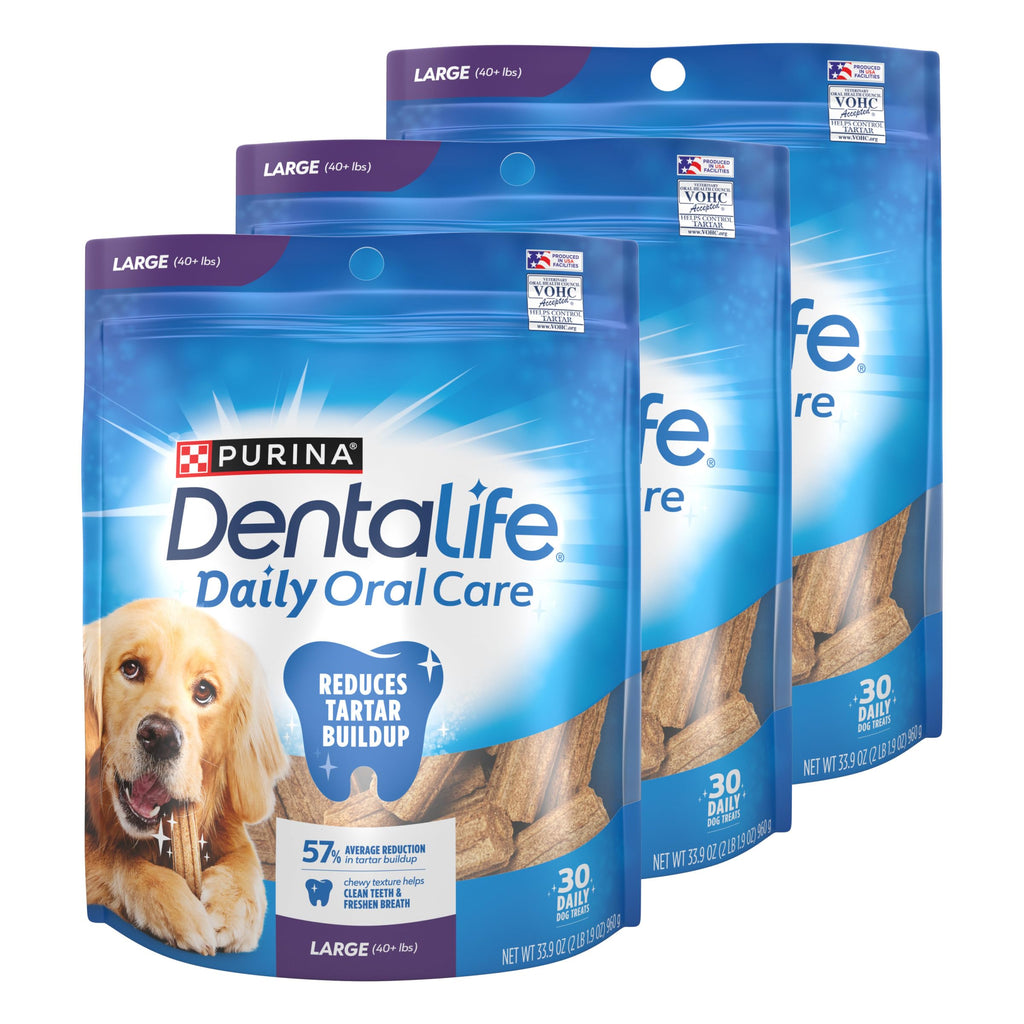 Daily Oral Care Dental Chews for Large Dogs 90 ct T6656