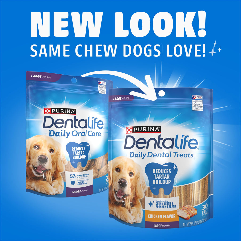 Daily Oral Care Dental Chews for Large Dogs 90 ct T6656