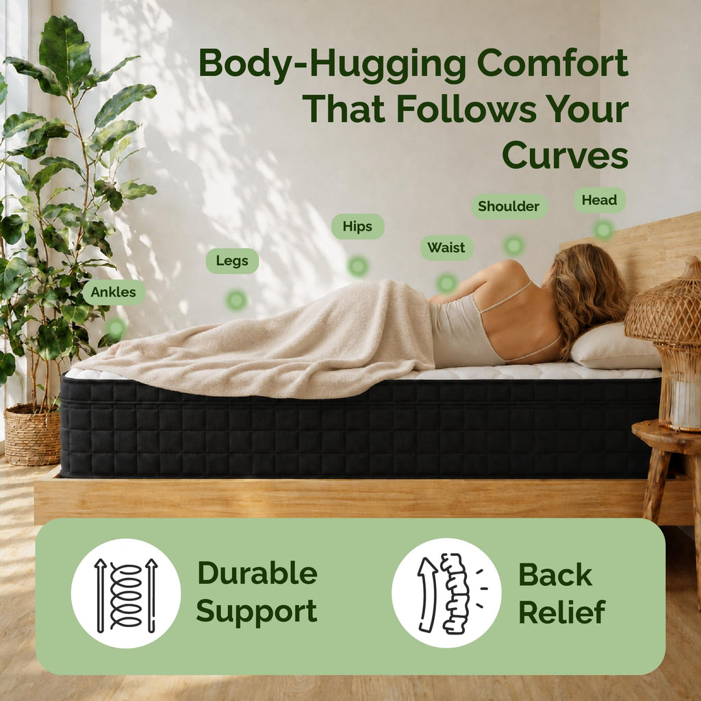 Full Size 12 Inch Hybrid Innerspring Mattress Z7898