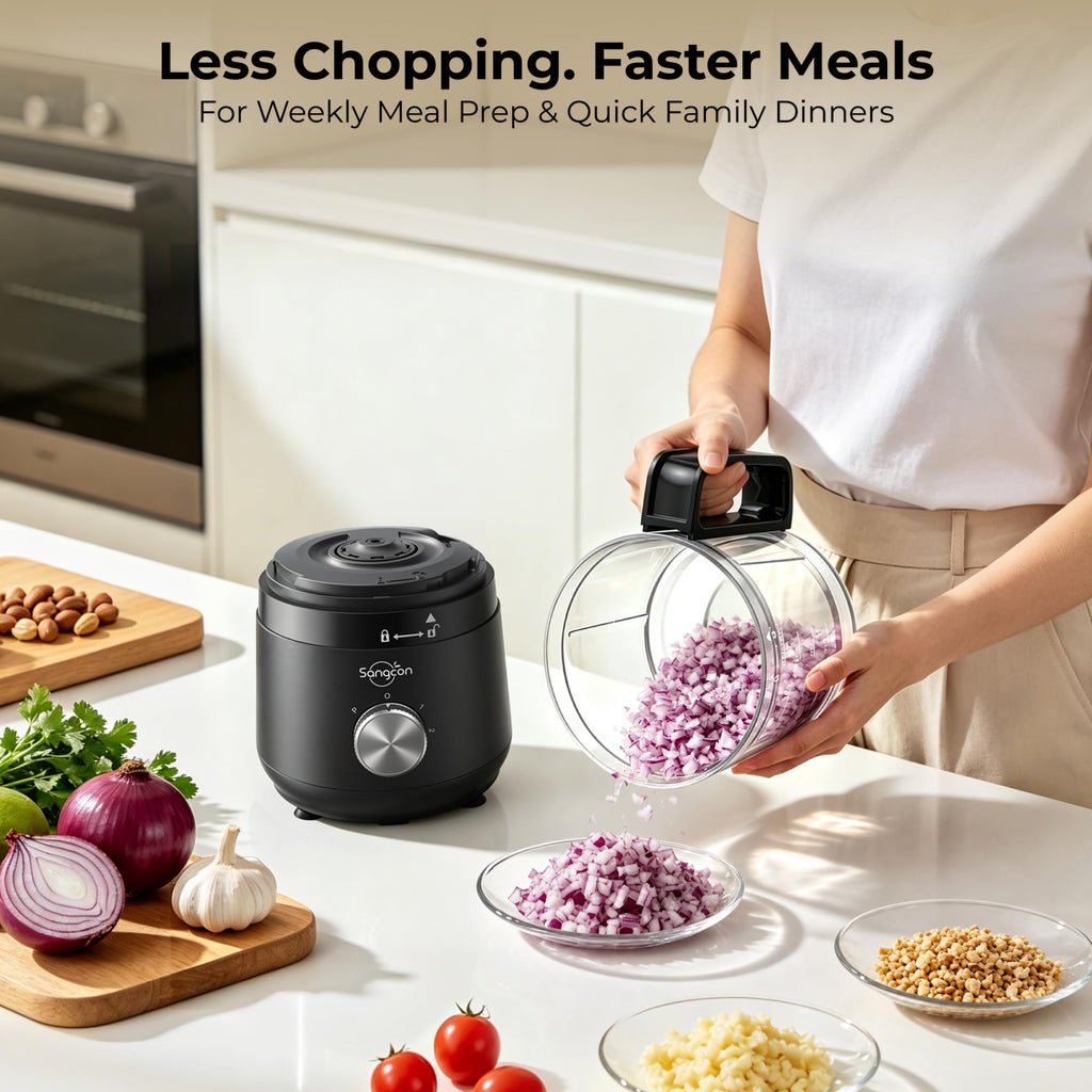 400W 4-Cup Mini Food Processor C24093